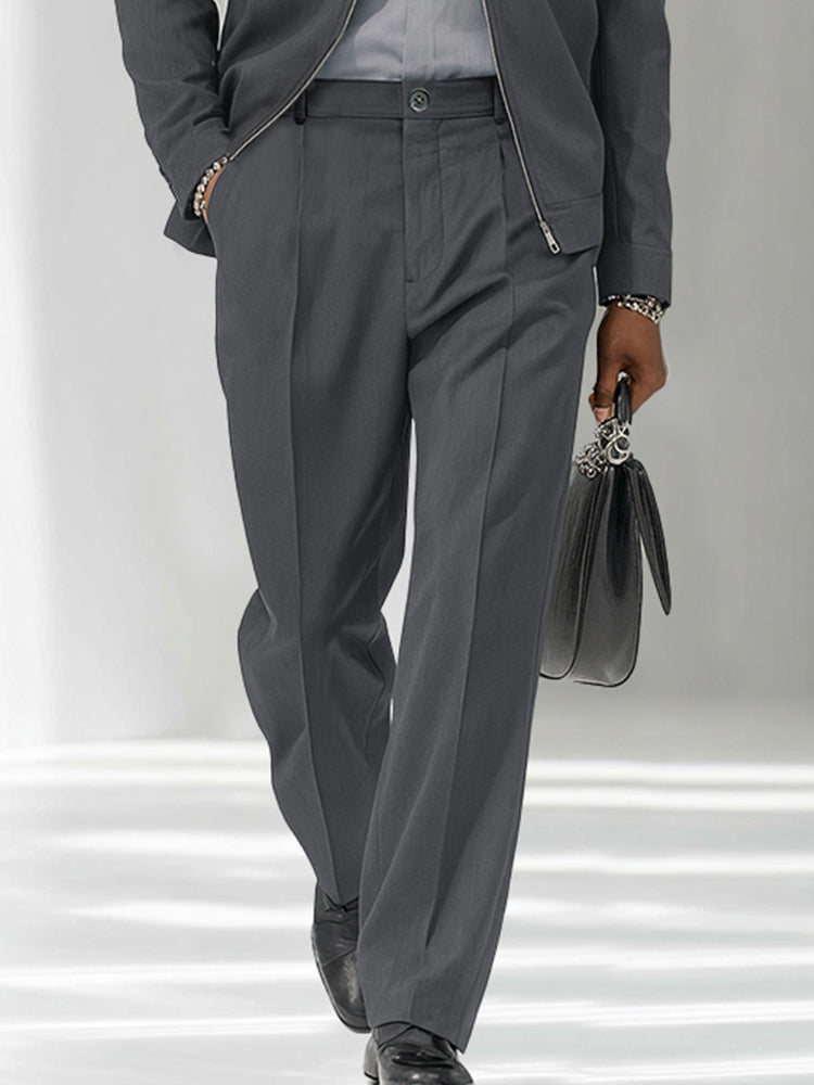 Modern Fashion Thin Jacket Pants Set
