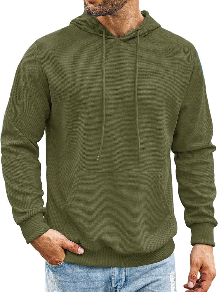 Classic Leisure Waffle Knit Hoodie (US Only)