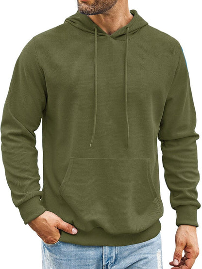 Classic Leisure Waffle Knit Hoodie (US Only)
