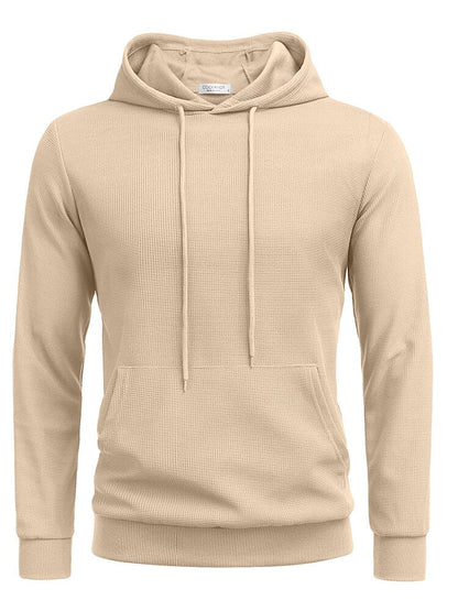 Classic Leisure Waffle Knit Hoodie (US Only)