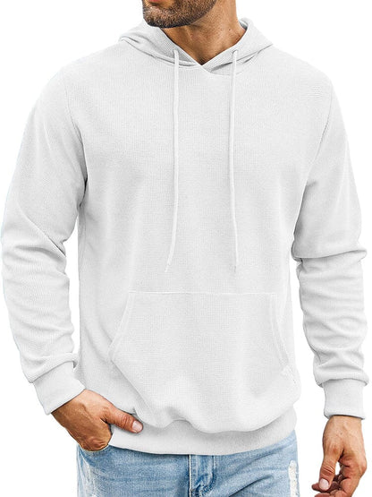 Classic Leisure Waffle Knit Hoodie (US Only)